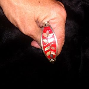 Very Pretty Boho 925 Silver Cuff Bracelet